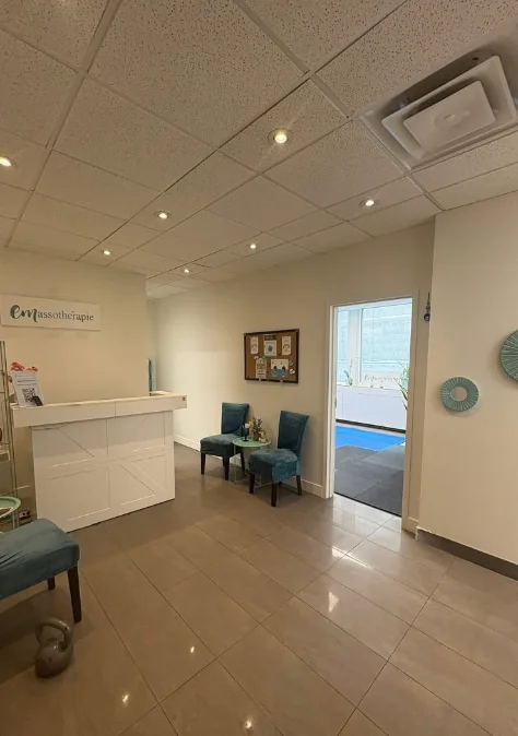 Reception and waiting area